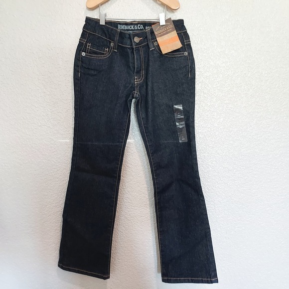 Roebuck & Co. Other - NEW Roebuck & Co Bootcut Dark Wash Jeans Size 7 Boys